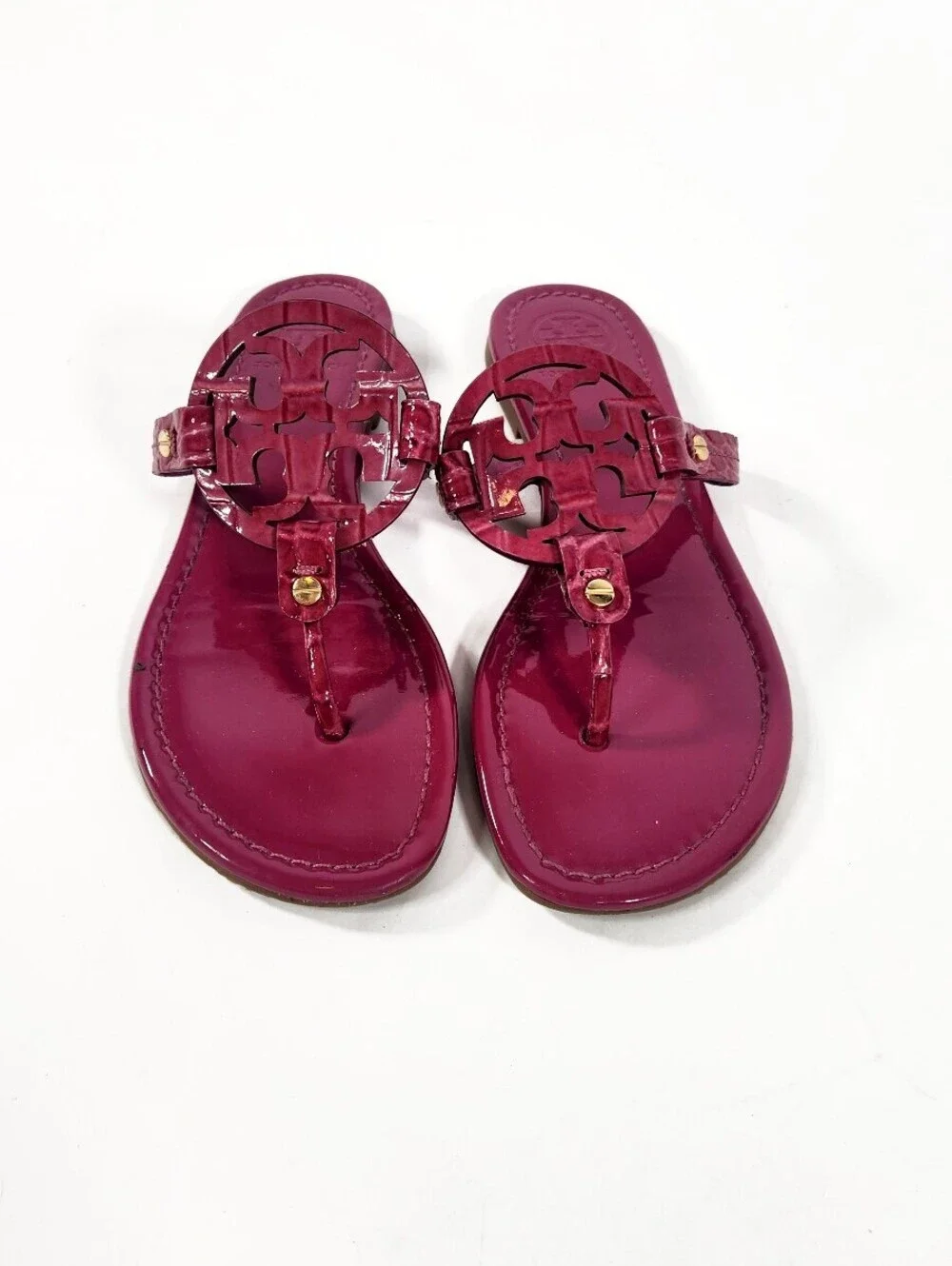 Tory Burch Purple Miller Sandals Size 7.5